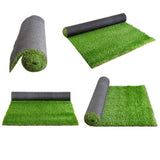 Primeturf Synthetic 30mm  0.95mx5m 4.75sqm Artificial Grass Fake Turf 4-coloured Plants Plastic Lawn