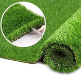 Primeturf Synthetic 30mm  1.9mx5m 9.5sqm Artificial Grass Fake Turf 4-coloured Plants Plastic Lawn