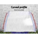Instahut Window Door Awning Door Canopy Outdoor Patio Sun Shield 1.5mx2m DIY