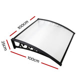 DIY Transparent Window Door Awning Cover