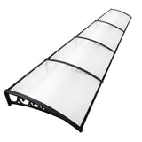 Instahut Window Door Awning Door Canopy Patio UV Sun Shield WHITE 1mx4m DIY