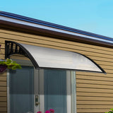 Instahut Window Door Awning Door Canopy Patio UV Sun Shield WHITE 1mx6m DIY