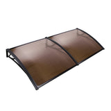 Instahut DIY Window Door Awning Shade 1 x 2m - Brown