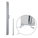 Instahut Retractable Side Awning Shade 2 x 3m - Grey