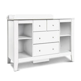 Keezi  Change Table with Drawers - White