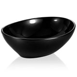 Cefito Ceramic Oval Sink Bowl - Black
