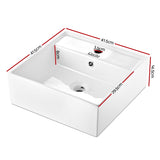 Cefito Ceramic Rectangle Sink Bowl - White