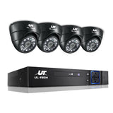 UL-tech CCTV Security Camera Home System DVR 1080P IP Long Range 4 Dome Cameras