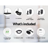 UL-TECH 1080P 4CH Wireless Security Camera NVR Video