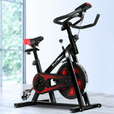 Everfit Spin Exercise Bike Cycling Fitness Commercial Home Workout Gym Equipment Black