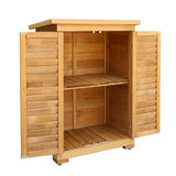 Gardeon Portable Wooden Garden Storage Cabinet