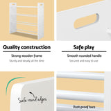 Keezi 12 Plastic Bins Kids Toy Organiser Box Bookshelf Storage Rack Cabinet