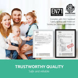 Keezi 4 tier Kids Bookshelf Wooden Bookcase Children Toy Organiser Display Rack