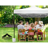 Instahut Gazebo Pop Up Marquee Outdoor Base Pod Kit Wedding Tent Canopy Leg