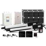 LockMaster 40W Solar Power Swing Gate Opener Auto Electric Remote Control 1000KG