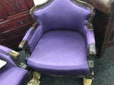 CANVAS SOFA PURPLE