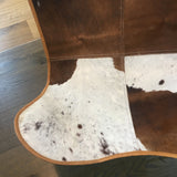 BROWN AND WHITE BUTTERFLY CHAIRS