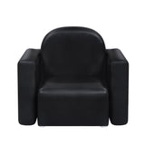 Keezi Kids Chair Sofa Recliner Children Table Desk Armchair Leather Couch Black