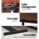 Adjustable Computer Stand - Walnut