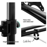 Adjustable Monitor Arm Desk Mounted - Black