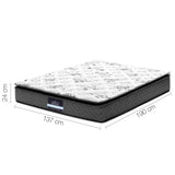 Giselle Bedding Double Size Pillow Top Foam Mattress