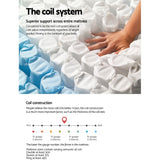 Giselle Bedding Double Size 27cm Thick Foam Spring Mattress