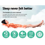 Giselle Bedding Queen Size Cashmere Spring Foam Mattress