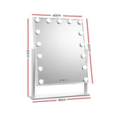 Embellir Hollywood Makeup Mirror with 15 Dimmable Bulb Lighted Dressing Mirror