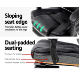 8 Point Reclining Message Chair - Black