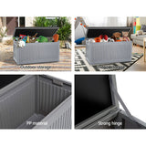 Gardeon Outdoor Storage Box Container Garden Toy Tool Sheds 270L
