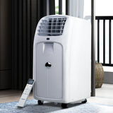 Devanti Portable Air Conditioner Cooling Mobile Fan Cooler Remote Window Kit White 2000W