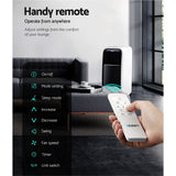 Devanti Portable Air Conditioner Cooling Mobile Fan Cooler Dehumidifier White 2500W