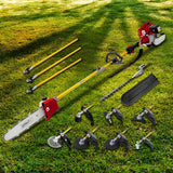 Giantz 65CC Pole Chainsaw Hedge Trimmer Whipper Brush Cutter Pruner Snipper Long