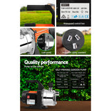 Giantz 800W Stainless Steel Garden Water Pump