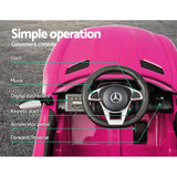 Kids Ride On Car MercedesBenz AMG GT R Electric Pink