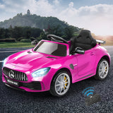 Kids Ride On Car MercedesBenz AMG GT R Electric Pink