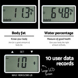 Everfit Electronic Digital Body Fat Scale - Black