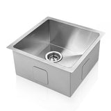 Cefito Stainless Steel Kitchen Sink 440X440MM Under/Topmount Sinks Laundry Bowl Silver