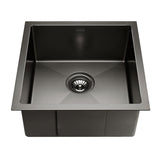 Cefito Stainless Steel Kitchen Sink 510X450MM Under/Topmount Sinks Laundry Bowl Black