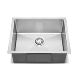 Cefito Stainless Steel Kitchen Sink 540X440MM Nano Under/Topmount Sinks Laundry Silver