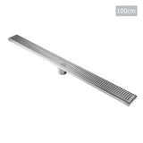Cefito Shower Grate Square 1000mm Stainless Steel Grates Drain Floor Waste Bath