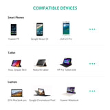 UGreen USB Type-C Male to USB 3.0 Type A Female OTG Cable 15cm - White 30702