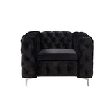 Jacques 1 Seater Black Colour