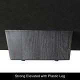 Nikki Sofa Black Colour 2 Seater PU Leather