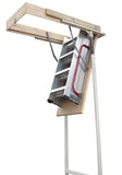 Deluxe Aluminium Attic Loft Ladder - 2700mm to 3050mm