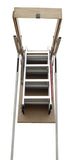 Deluxe Aluminium Attic Loft Ladder - 2700mm to 3050mm
