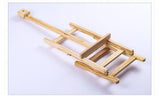 Tabletop Easel Wood Studio H-Frame Artist Art Display Painting Shop Tripod Stand Wedding