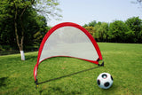 Portable Kids Soccer Goals Set – 2 Pop Up Soccer Goals, Cones, Goal Carry Bag