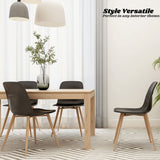 Erin Black Versatile Dining Chair Set of 2