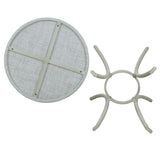 Manolo White 2 Seater Outdoor Bistro Set